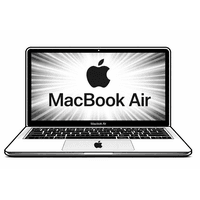 MacBook Air 2017 13" i5 2c 1.8GHz RAM 8Go Intel HD Graphics 6000 64Go SSD Argent