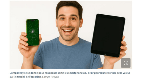 CompaRecycle booste le marché de la seconde vie des appareils high-tech